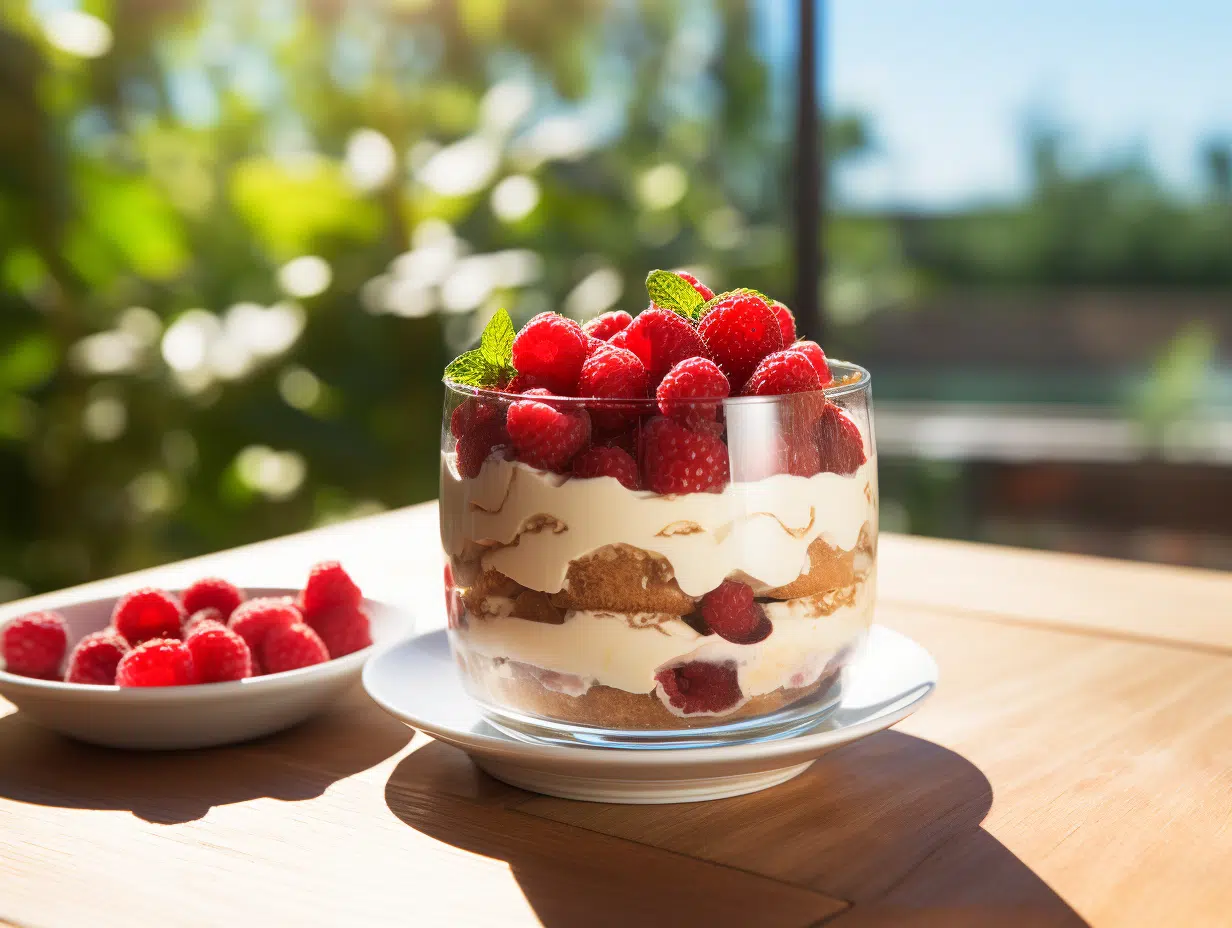 Recette tiramisu framboises : dessert léger et facile à réussir