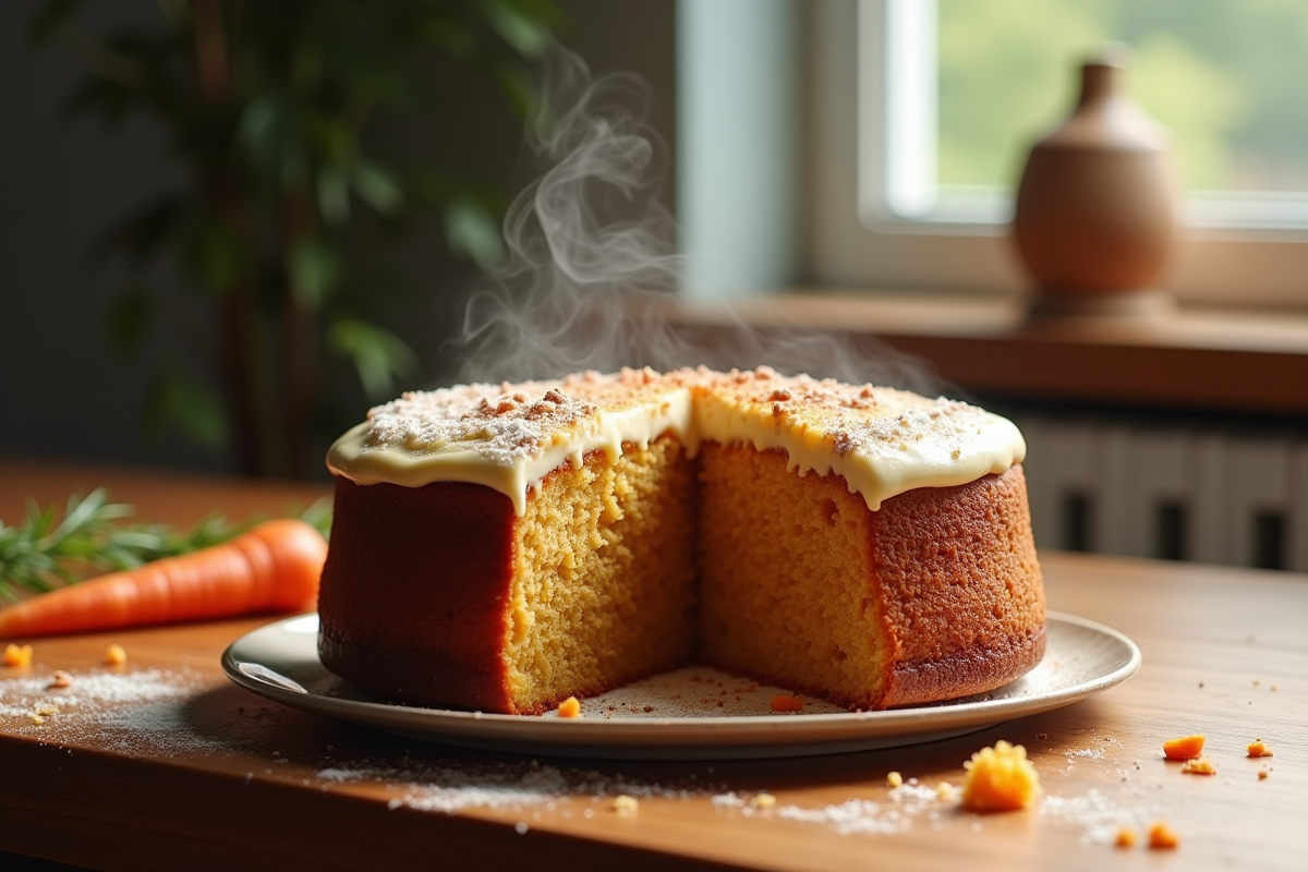 Comment préserver le moelleux de votre gâteau à la carotte ?