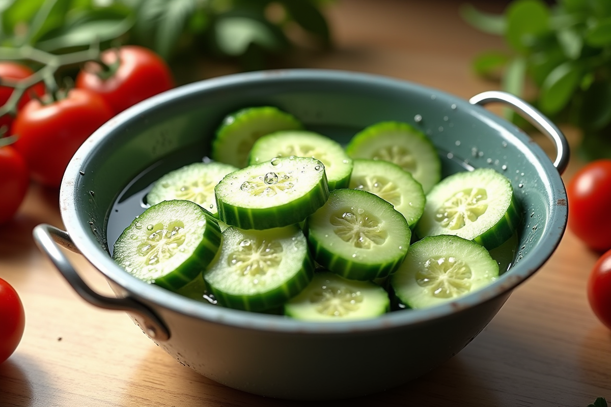 concombre frais