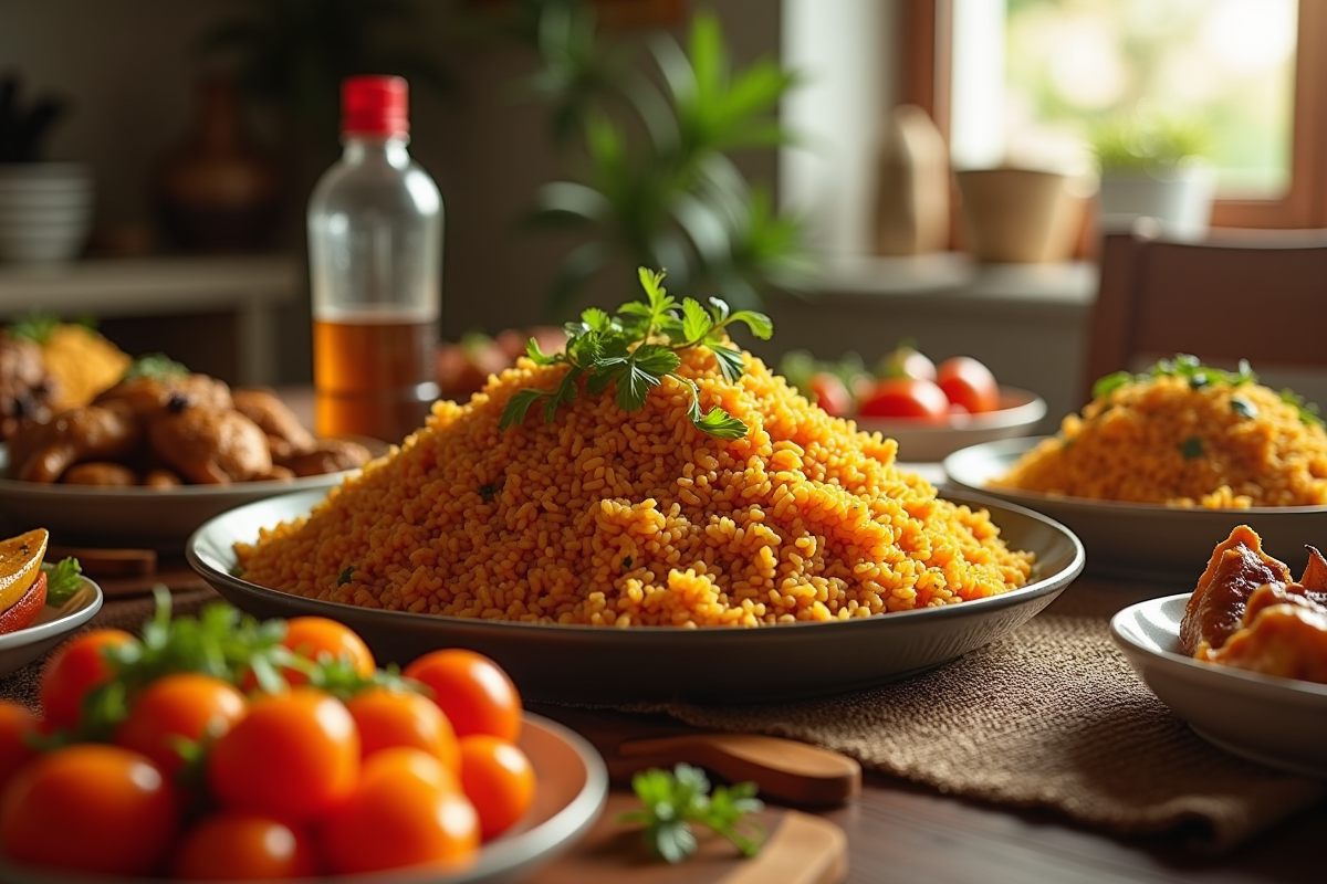 Recette authentique de riz jollof : secrets et astuces