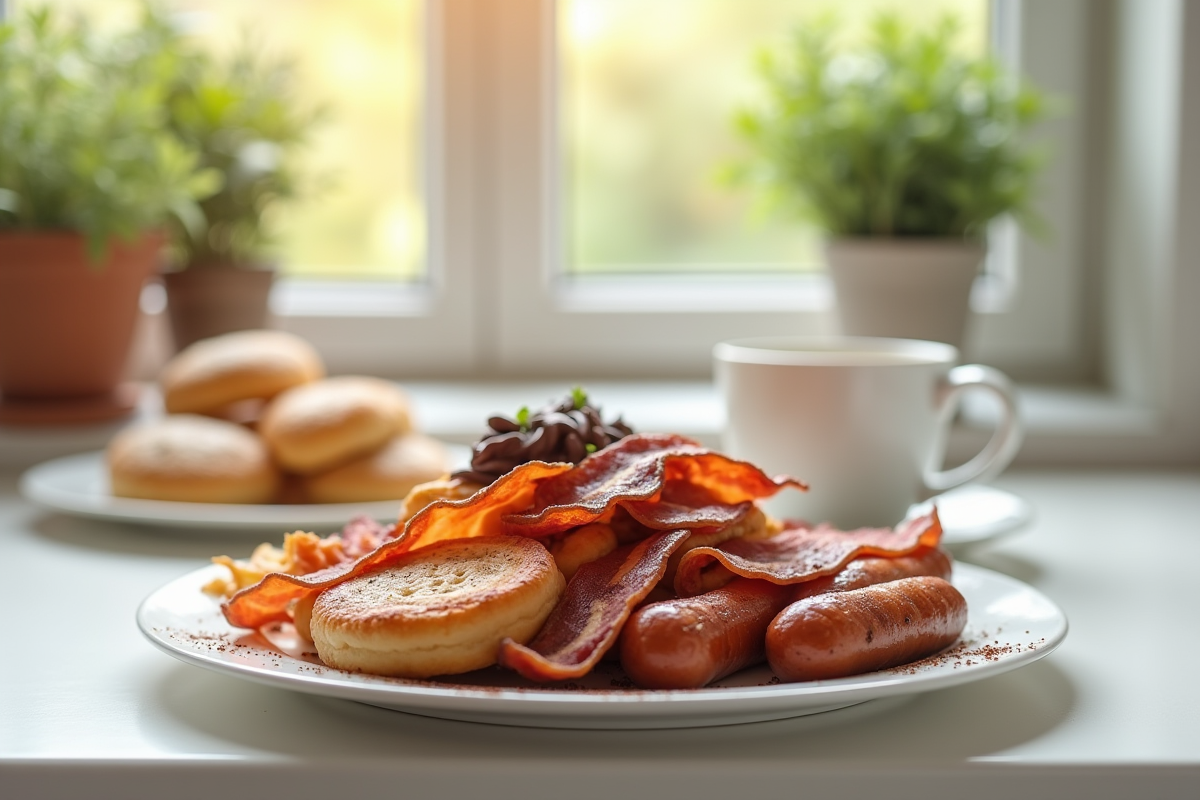 petit-déjeuner malsain