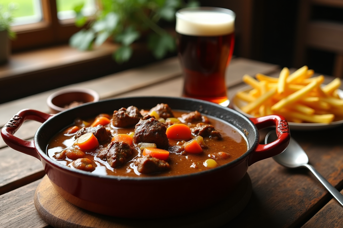 Les secrets d’une carbonnade flamande authentique et savoureuse
