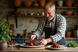 Plats typiques du Sud-Ouest de la France en présentation gourmande