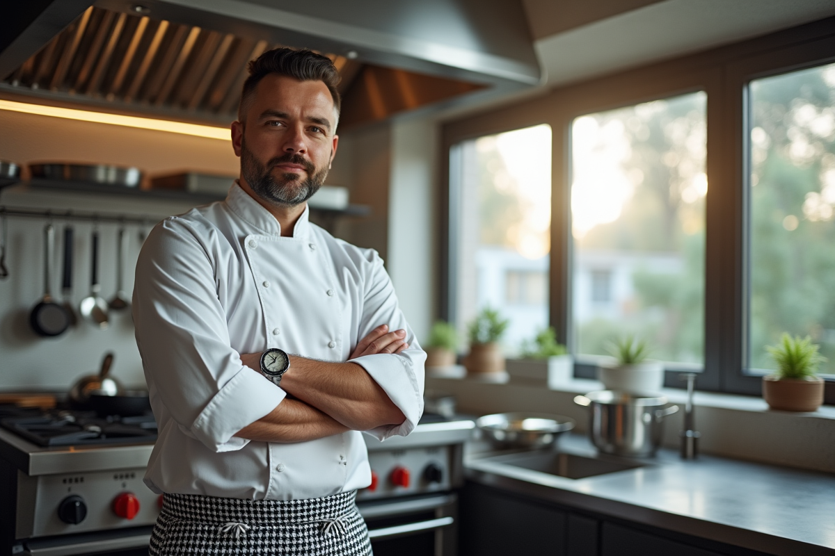 Chefs : pourquoi optent-ils pour des pantalons noirs et blancs ? L’explication