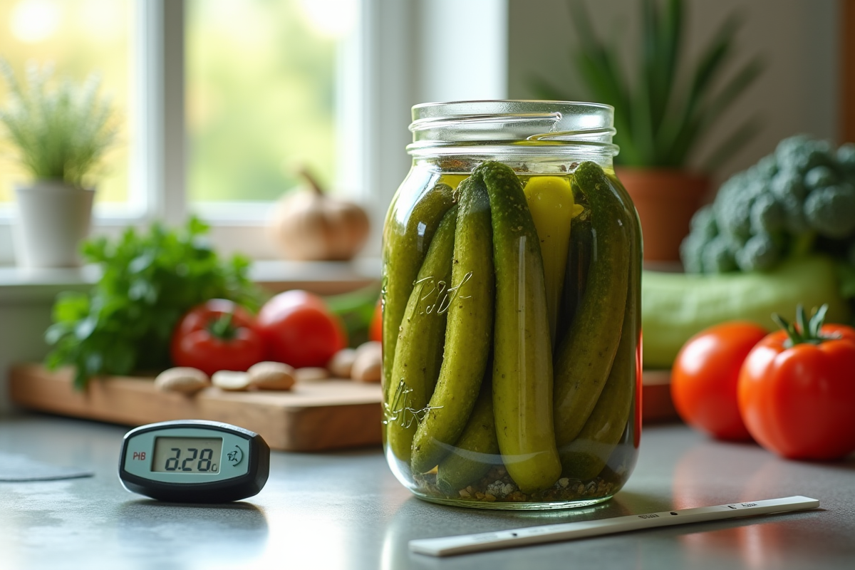 Sécurité alimentaire : Comment vérifier l’innocuité des cornichons lacto-fermentés ?